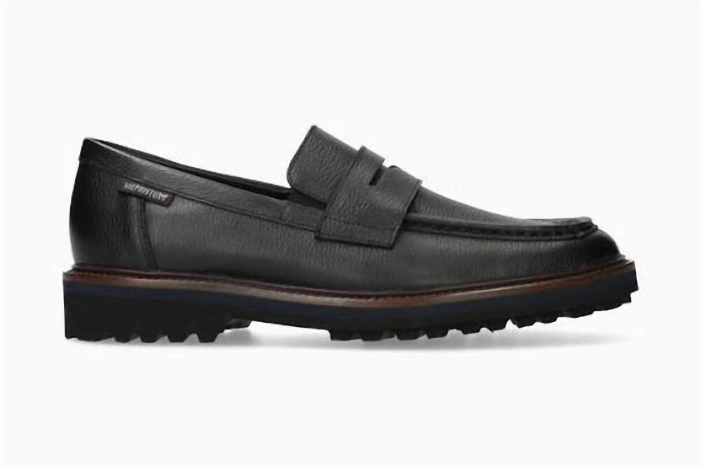 NEW MEPHISTO men's buck slip on in black